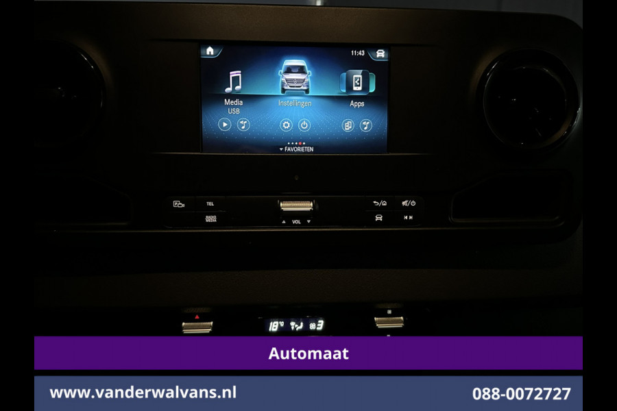 Mercedes-Benz Sprinter 315 CDI 150pk Automaat L2H2 Euro6 Airco | Camera | Apple Carplay | Cruisecontrol Android Auto, Parkeersensoren, Bijrijdersbank