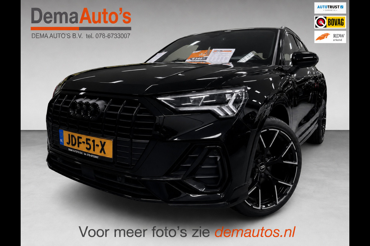 Audi Q3 35 TFSI S-LINE BLACK-LINE 20'' V-COCKPIT/NAVI/CARPLAY/DAB/ECC/ADAPT-CRUISE/PDC///