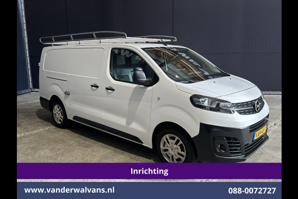 Opel Vivaro 2.0 CDTI 123pk L3H1 Inrichting Euro6 Airco | Imperiaal | Apple Carplay | Trekhaak Cruisecontrol, Android Auto, Stoelverwarming, Parkeersensoren, Bijrijdersbank