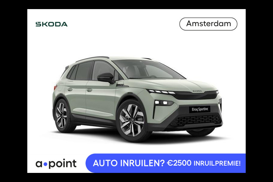 Škoda Elroq 85 Sportline | elektr. achterklep | Matrix LED | Travel Assist | Stuur - en stoelverwarming |