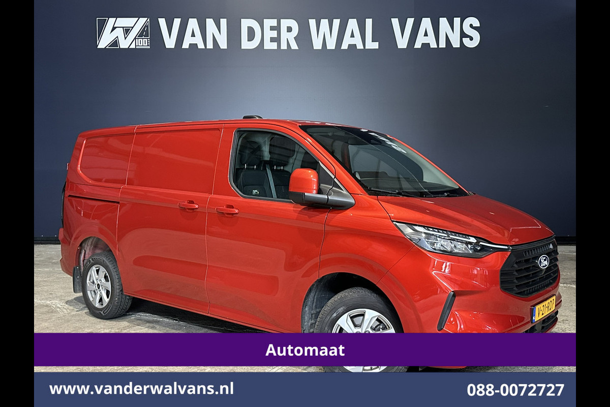Ford Transit Custom 2.0 TDCI 136pk Automaat L1H1 Euro6 Airco | Camera | Navigatie | LED | LM Velgen | Apple Carplay Android Auto, Stoelverwarming, Verwarmde voorruit, Parkeersensoren, Bijrijdersbank