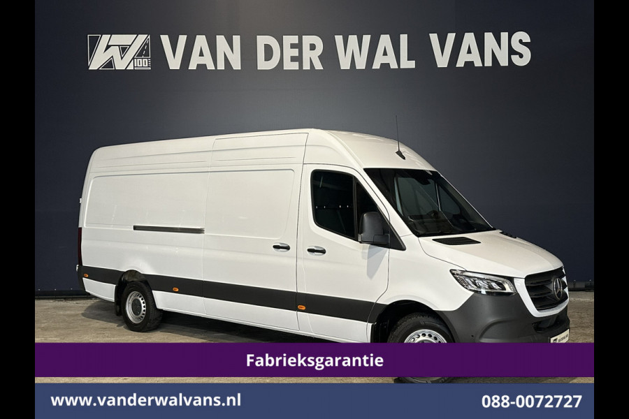 Mercedes-Benz Sprinter 317 CDI 170pk L3H2 Fabrieksgarantie Euro6 Airco | Camera | LED | Adaptieve Cruiscontrol Parkeersensoren, Bijrijdersbank