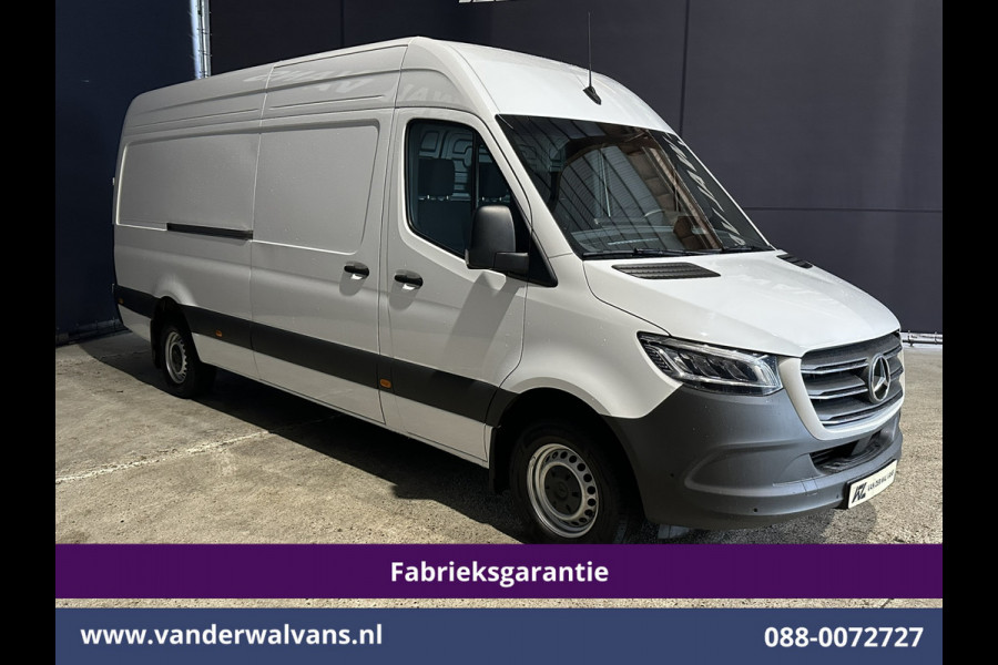 Mercedes-Benz Sprinter 317 CDI 170pk L3H2 Fabrieksgarantie Euro6 Airco | Camera | LED | Adaptieve Cruiscontrol Parkeersensoren, Bijrijdersbank