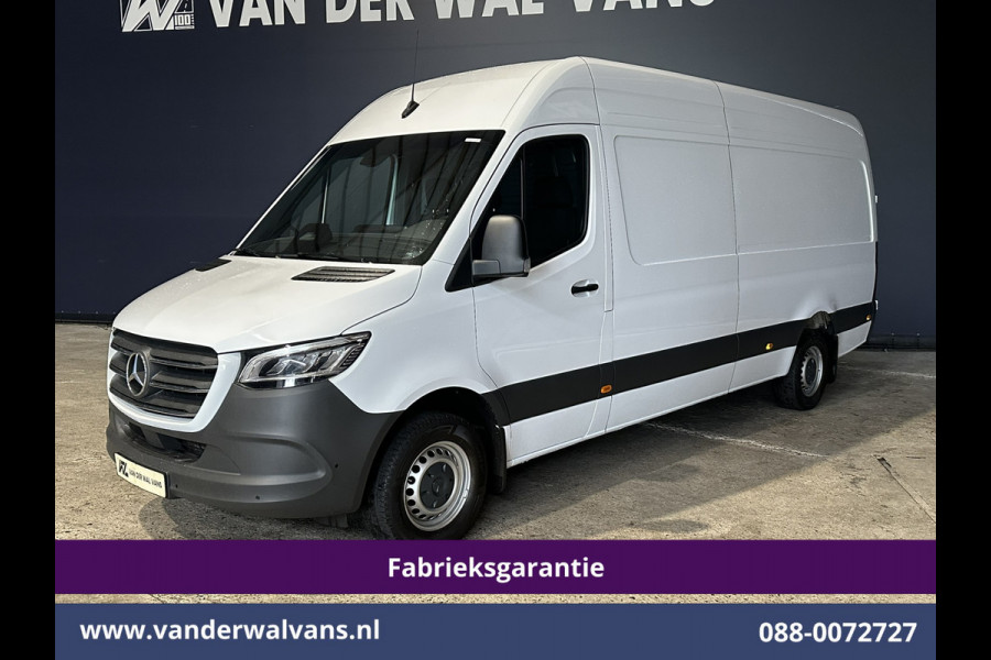 Mercedes-Benz Sprinter 317 CDI 170pk L3H2 Fabrieksgarantie Euro6 Airco | Camera | LED | Adaptieve Cruiscontrol Parkeersensoren, Bijrijdersbank