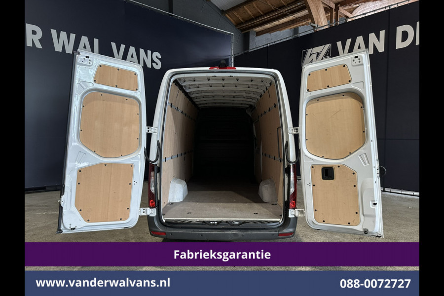 Mercedes-Benz Sprinter 317 CDI 170pk L3H2 Fabrieksgarantie Euro6 Airco | Camera | LED | Adaptieve Cruiscontrol Parkeersensoren, Bijrijdersbank