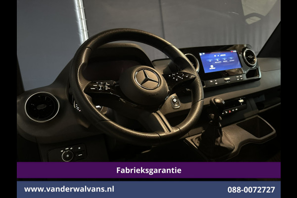 Mercedes-Benz Sprinter 317 CDI 170pk L3H2 Fabrieksgarantie Euro6 Airco | Camera | LED | Adaptieve Cruiscontrol Parkeersensoren, Bijrijdersbank