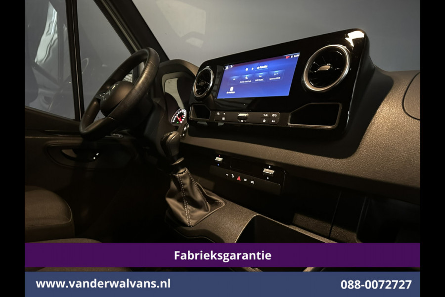 Mercedes-Benz Sprinter 317 CDI 170pk L3H2 Fabrieksgarantie Euro6 Airco | Camera | LED | Adaptieve Cruiscontrol Parkeersensoren, Bijrijdersbank