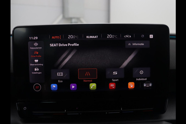 Seat Leon Sportstourer 1.5 eTSI FR Business Intense | Half Leder | Adaptive cruise | Park assist | Navigatie | Carplay | Climate control | Sfeerverlichting |