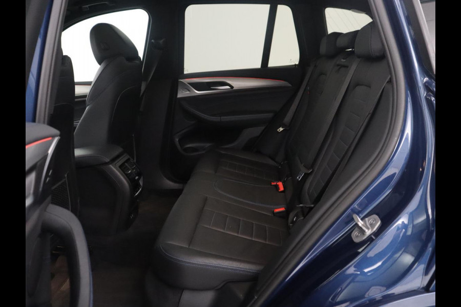 BMW X3 xDrive30e M Sport High Executive | Panoramadak | Leder | Adaptive cruise | Head-up | Stoelverwarming | Trekhaak | Sfeerverlichting | Camera | Park assist | Elektrische achterklep