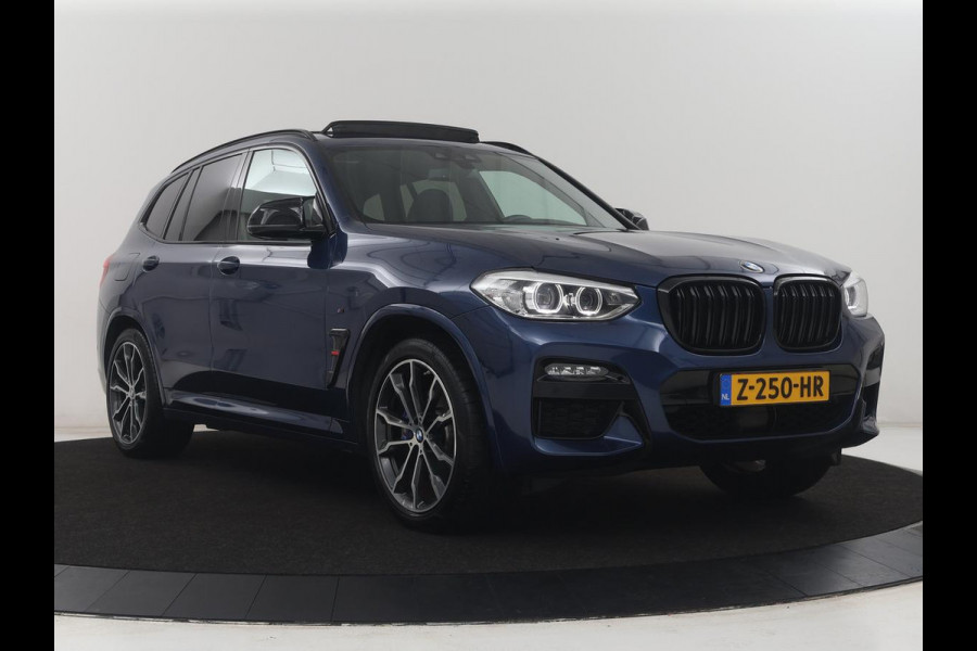 BMW X3 xDrive30e M Sport High Executive | Panoramadak | Leder | Adaptive cruise | Head-up | Stoelverwarming | Trekhaak | Sfeerverlichting | Camera | Park assist | Elektrische achterklep