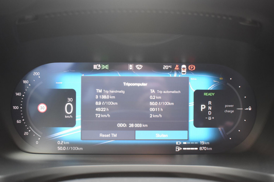 Volvo V60 T6 350PK Plug-in hybrid AWD Plus Dark / Adaptive Cruise Control / 360 Camera / Harman Kardon / Stoel- en stuurverwarming / Stoelverwarming achter /  Trekhaak / Elektrische stoelen met geheugen / Elektrische achterklep