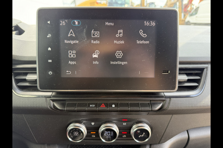 Renault Kangoo E-Tech 45kWh 122PK Elektrisch L1 300km WLTP 98.6% (SOH) 80kW Snelladen Climate Control Cruise Control LED Navigatie Parkeersensoren Achter