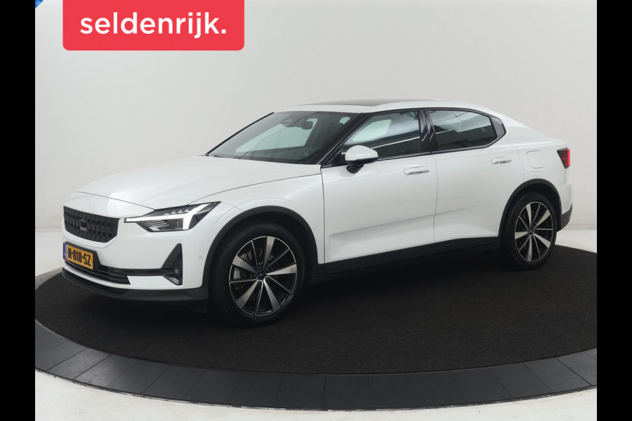 Polestar 2 Standard Range Single Motor 63kWh | SOH 91.5% | Panoramadak | Trekhaak | 360 camera | Harman/Kardon | Stuur/stoel verwarming | Carplay | Memory |