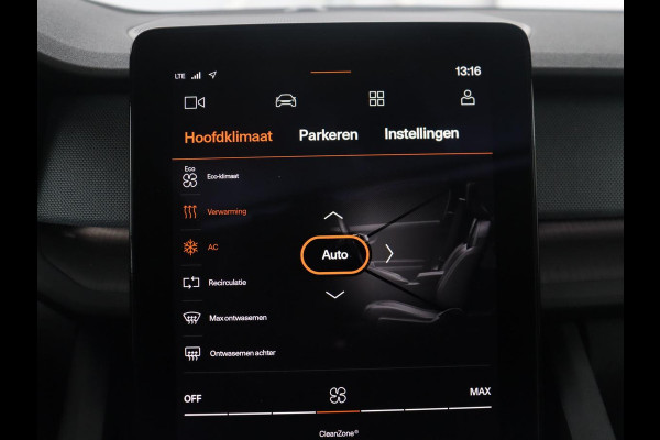 Polestar 2 Standard Range Single Motor 63kWh | SOH 91.5% | Panoramadak | Trekhaak | 360 camera | Harman/Kardon | Stuur/stoel verwarming | Carplay | Memory |