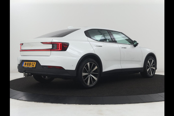 Polestar 2 Standard Range Single Motor 63kWh | SOH 91.5% | Panoramadak | Trekhaak | 360 camera | Harman/Kardon | Stuur/stoel verwarming | Carplay | Memory |