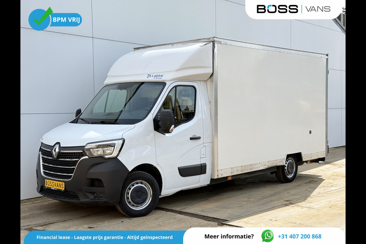 Renault Master Plancher T35 2.0 DCi 145PK Lowliner Bakwagen Airco Cruise Control Camera Meubelbak Foodtruck