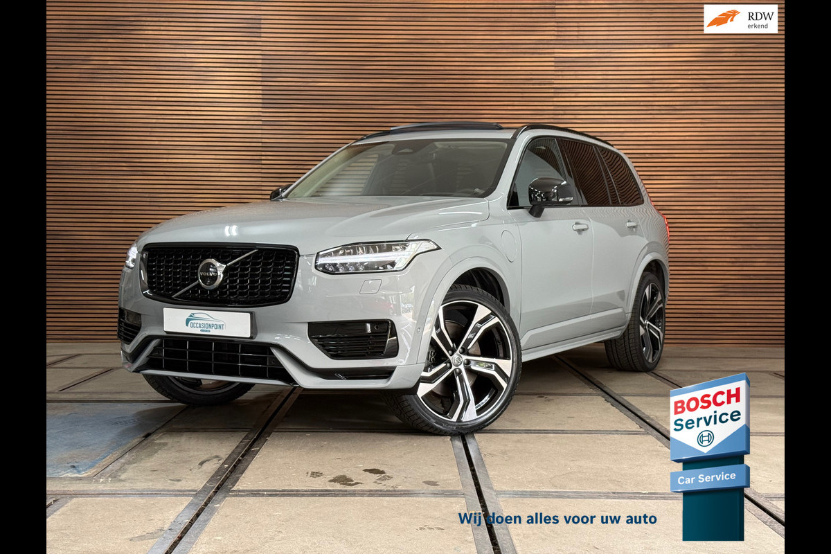 Volvo XC90 2.0 T8 Plug-in AWD Ultra Dark | Massage | Luchtvering | 22Inch | 7-Pers. | Pano |360°|H & K |Head-Up|Elektr Trekhaak