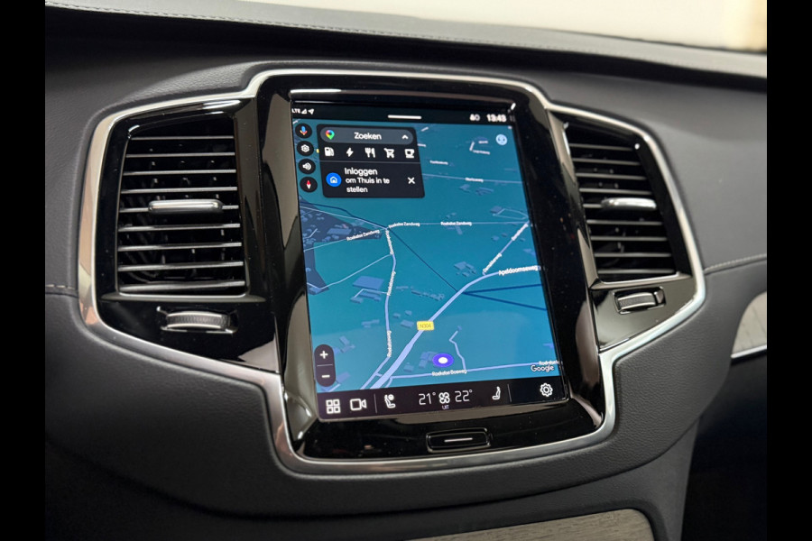 Volvo XC90 2.0 T8 Plug-in AWD Ultra Dark | Massage | Luchtvering | 22Inch | 7-Pers. | Pano |360°|H & K |Head-Up|Elektr Trekhaak