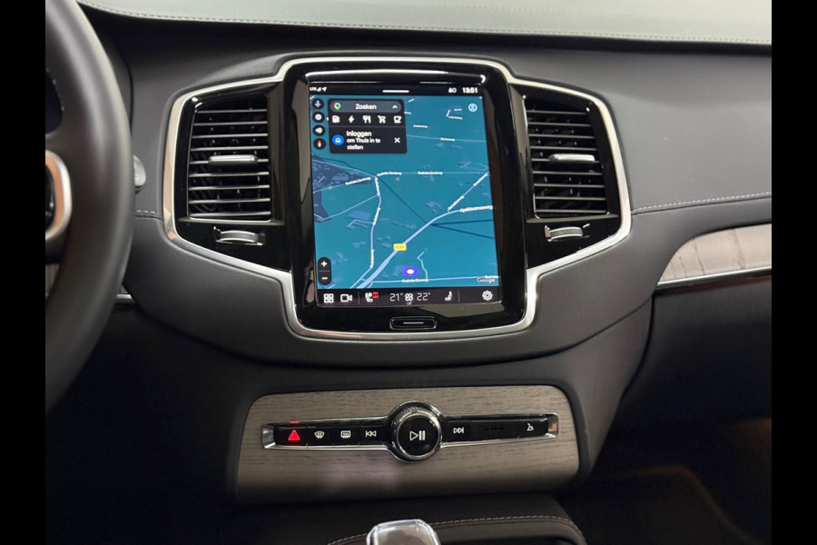 Volvo XC90 2.0 T8 Plug-in AWD Ultra Dark | Massage | Luchtvering | 22Inch | 7-Pers. | Pano |360°|H & K |Head-Up|Elektr Trekhaak