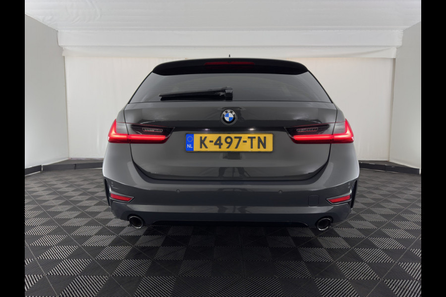 BMW 3 Serie Touring 330e High Executive (Plug-in) {SoH-91%} (INCL.BTW) Aut. *LEATHER | FULL-LED | HEATED-SPORTSEATS | HIFI-SOUND | NAVI-FULLMAP | DAB+ | DIGI-COCKPIT | PRIVACY-GLASS | AMBIENT-LIGHT | ECC | PDC | CRUISE | 19-ALU*