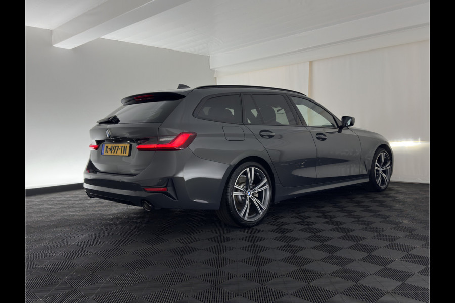 BMW 3 Serie Touring 330e High Executive (Plug-in) {SoH-91%} (INCL.BTW) Aut. *LEATHER | FULL-LED | HEATED-SPORTSEATS | HIFI-SOUND | NAVI-FULLMAP | DAB+ | DIGI-COCKPIT | PRIVACY-GLASS | AMBIENT-LIGHT | ECC | PDC | CRUISE | 19-ALU*