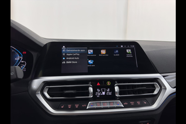BMW 3 Serie Touring 330e High Executive (Plug-in) {SoH-91%} (INCL.BTW) Aut. *LEATHER | FULL-LED | HEATED-SPORTSEATS | HIFI-SOUND | NAVI-FULLMAP | DAB+ | DIGI-COCKPIT | PRIVACY-GLASS | AMBIENT-LIGHT | ECC | PDC | CRUISE | 19-ALU*
