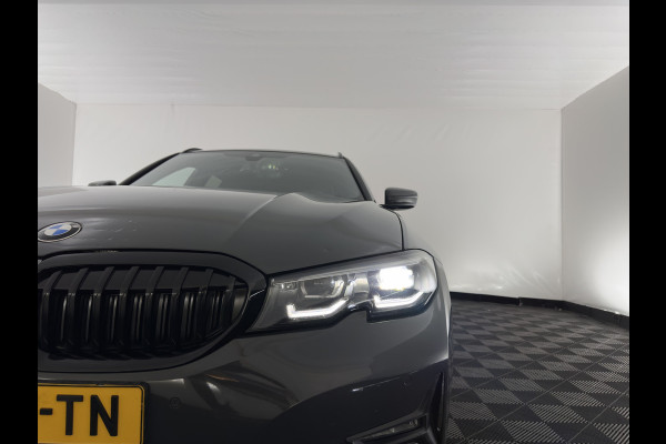 BMW 3 Serie Touring 330e High Executive (Plug-in) {SoH-91%} (INCL.BTW) Aut. *LEATHER | FULL-LED | HEATED-SPORTSEATS | HIFI-SOUND | NAVI-FULLMAP | DAB+ | DIGI-COCKPIT | PRIVACY-GLASS | AMBIENT-LIGHT | ECC | PDC | CRUISE | 19-ALU*