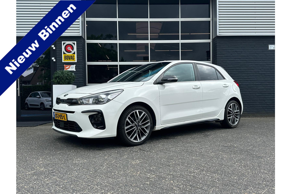 Kia Rio 1.0 GT-Line, Carplay, Camera, Cruise, Navi, Lane, Detectie, DAB, Stuur/ Stoelvwrm
