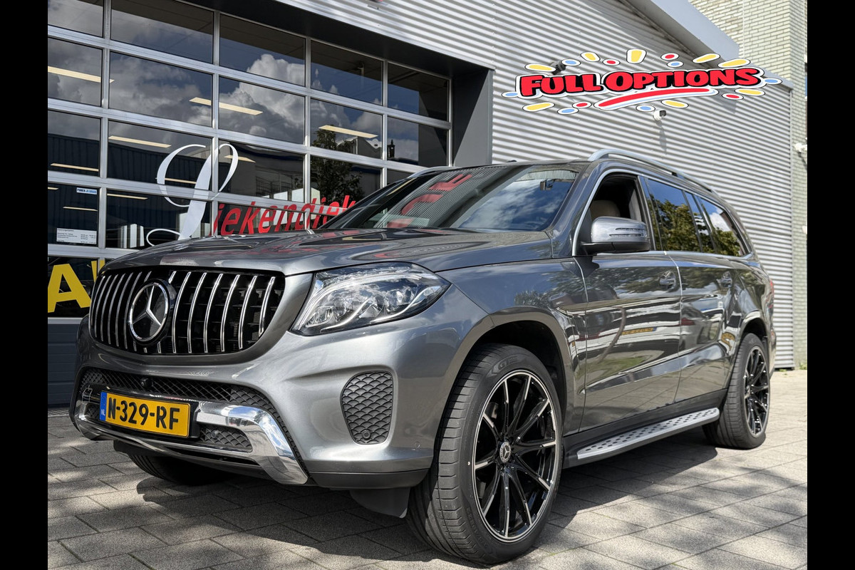 Mercedes-Benz GLS 400 4MATIC - Panorama-schuifdak I Navigatie I Leer I Airco I 7 Pers I 22 inch Sport velgen I LED I PDC I Enz....