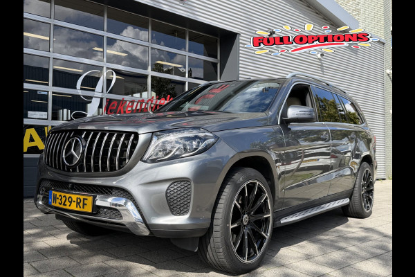 Mercedes-Benz GLS 400 4MATIC - Panorama-schuifdak I Navigatie I Leer I Airco I 7 Pers I 22 inch Sport velgen I LED I PDC I Enz....