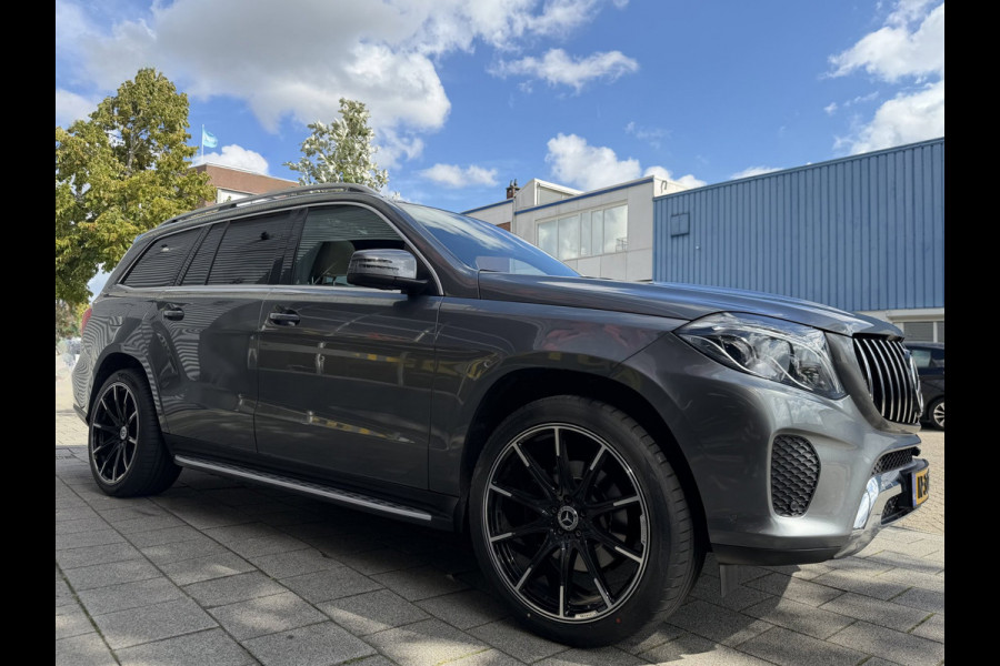 Mercedes-Benz GLS 400 4MATIC - Panorama-schuifdak I Navigatie I Leer I Airco I 7 Pers I 22 inch Sport velgen I LED I PDC I Enz....