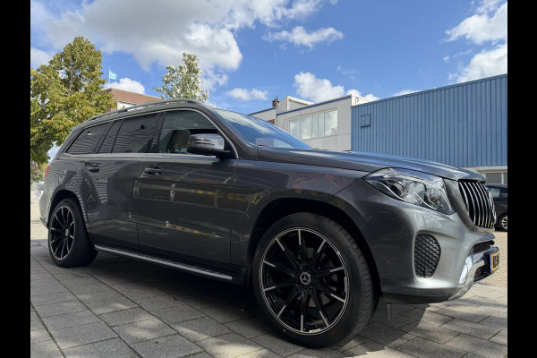 Mercedes-Benz GLS 400 4MATIC - Panorama-schuifdak I Navigatie I Leer I Airco I 7 Pers I 22 inch Sport velgen I LED I PDC I Enz....