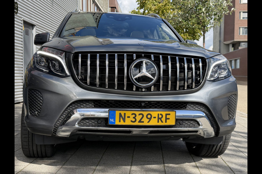 Mercedes-Benz GLS 400 4MATIC - Panorama-schuifdak I Navigatie I Leer I Airco I 7 Pers I 22 inch Sport velgen I LED I PDC I Enz....