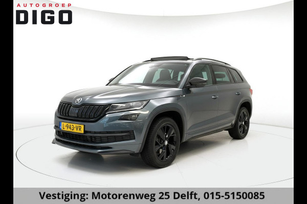 Škoda Kodiaq 1.5 TSI Sportline 7p GARANTIE TOT 06-2031* . PANORAMA-DAK . STUUR & STOEL VERWARMING . ADAPTIEVE CRUISE CONTROL .