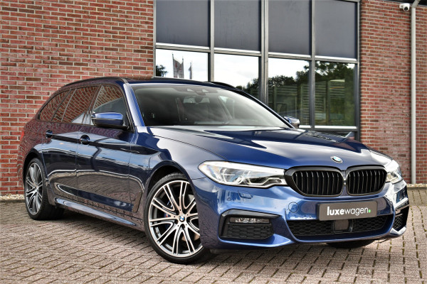 BMW 5 Serie Touring 530i xDrive 252pk M-Sport Pano Nightv ACC HUD 20inch 360-cam