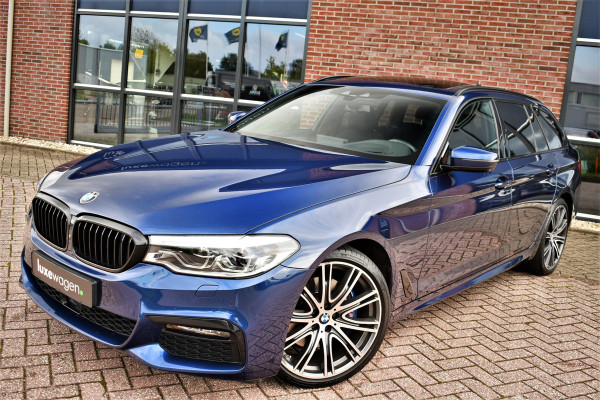 BMW 5 Serie Touring 530i xDrive 252pk M-Sport Pano Nightv ACC HUD 20inch 360-cam