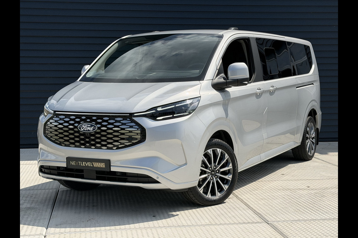 Ford Transit Custom Tourneo 340 L2H1 Titanium 65 kWh | 360 Camera | Leder | 8 -persoons | prijs ex BTW
