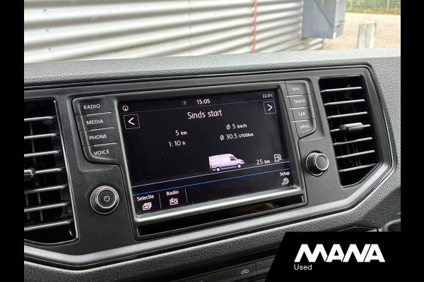 Volkswagen Crafter 35 2.0 TDI L3H3 177pk Automaat Camera Airco Cruise Dubbele schuifdeur