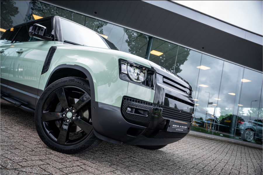 Land Rover Defender 110 2.0 P400e 110 X ** 75 Limited Edition ** Panodak ** Cold Climate ** Trekhaak ** Treeplanken NP 126 K ** EV Rijbereik tot 51km **
