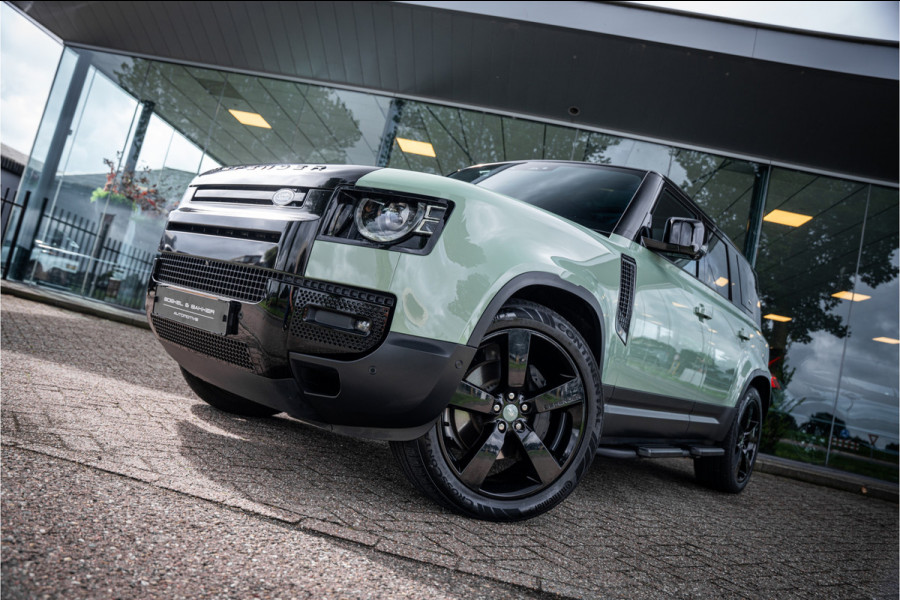 Land Rover Defender 110 2.0 P400e 110 X ** 75 Limited Edition ** Panodak ** Cold Climate ** Trekhaak ** Treeplanken NP 126 K ** EV Rijbereik tot 51km **