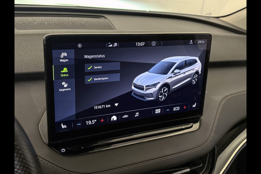 Škoda ENYAQ iV BWJ 2021 | 60 SPORTLINE | TREKHAAK | PANO DAK | LEER | STOEL&STUUR VERW | CAMERA A | CARPLAY |