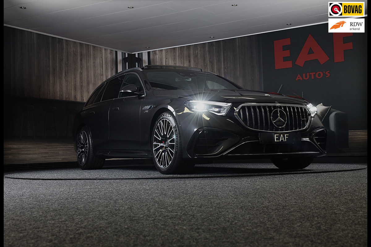Mercedes-Benz E-Klasse Estate AMG 53 4MATIC+ Night Edition / Hyperscreen / Head Up / Burmester4D / 360 Camera / 4W Sturing / Pano