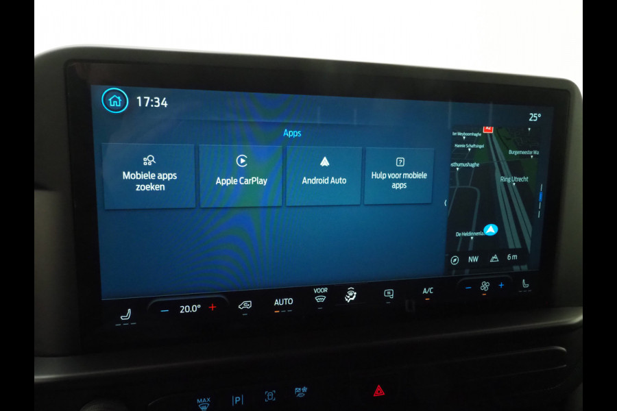 Ford Transit Custom 320 2.0 TDCI L1H1 Limited | 3 Zitplaatsen | Keyless | Adaptive Cruise | Stoelverwarming | Camera | Dodehoek | Carplay