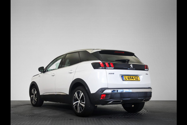 Peugeot 3008 BWJ 2018 | 1.6T 165PK GT Line AUTOMAAT | CLIMA | NAVI | LEDER/STOF | STOELVERW | TWO TONE | CARPLAY | PDC 2X | 18'' LMV