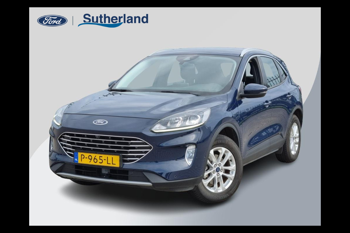 Ford Kuga 2.5 PHEV Titanium | 225pk | Adaptive cruise control | Winter Pack | Dodehoeksensoren | Camera | 1.500kg Trekgewicht