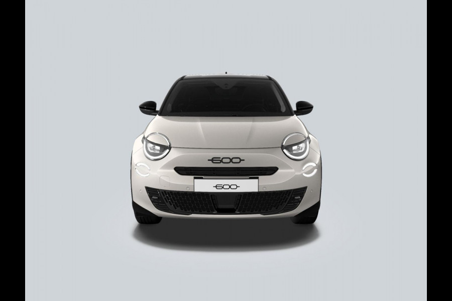 Fiat 600 1.2 Hybrid Sport | Clima | Camera | Adapt. Cruise | BSM | Navi | 18" | Winter Pack | Apple Carplay