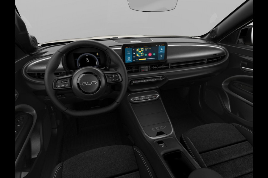 Fiat 600 1.2 Hybrid Sport | Clima | Camera | Adapt. Cruise | BSM | Navi | 18" | Winter Pack | Apple Carplay