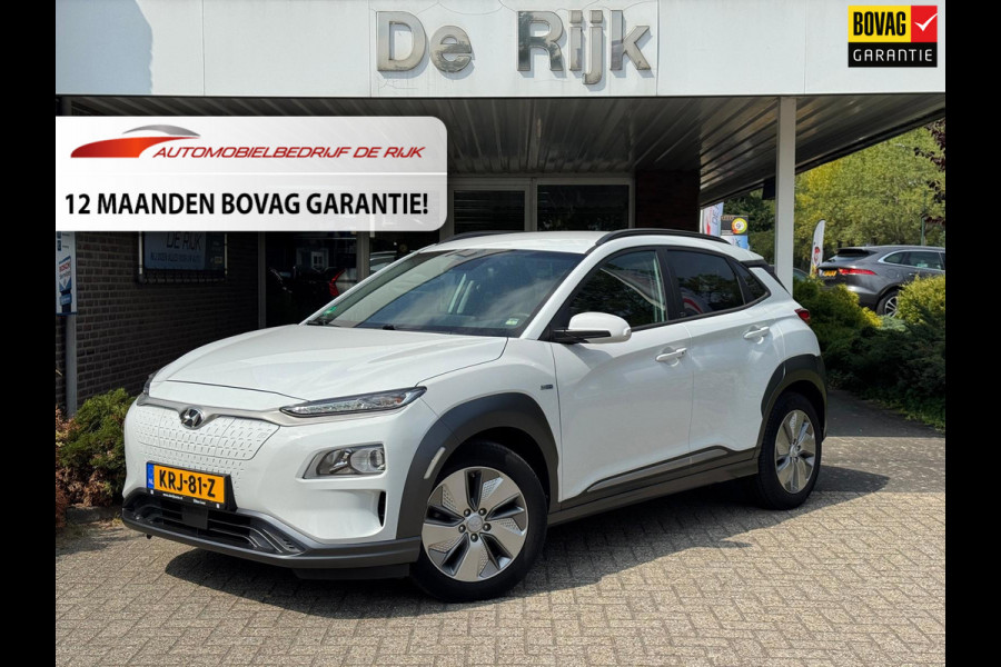 Hyundai Kona EV Comfort 39 kWh |SOH96.2%| Navi, Camera, Stoel+Stuurverw., Cruise, Climate | Dealeronderhouden |