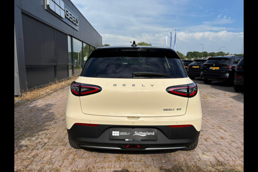GEELY E2 Ultra 47 kWh 115 PK | Pre-order nu ! | 345 Km actieradius | Verwarmbare Voorstoelen & Stuurwiel | 540° Panoramische Camera | Elektrisch bedienbare achterklep | Draadloze Oplader Voor Smartphone