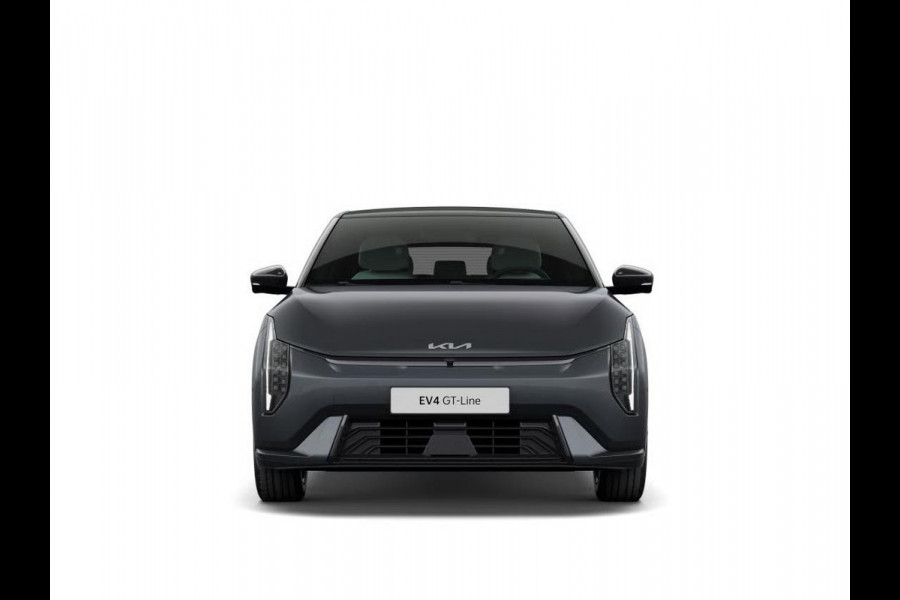 Kia EV4 GT-PlusLine 81.4 kWh | Actieprijs* | Navi. | Clima. | Adapt. Cruise. | Dodehoekcamera | Glazen Schuif-/Kanteldak | Harman Kardon | GT-Line Vegan Lederen Stoelbekleding | Slimme Parkeerassistentie